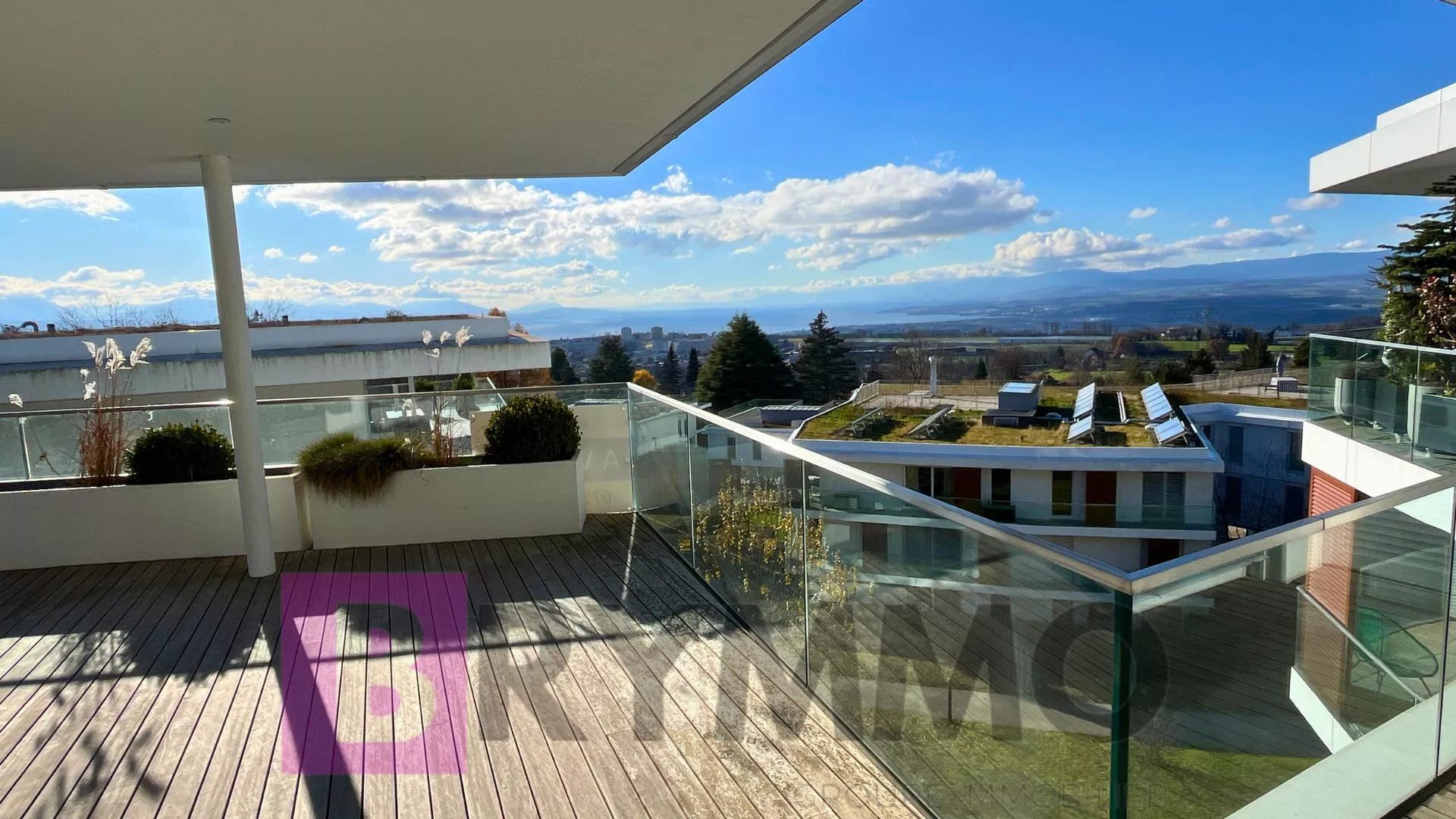 Attique 3,5 pièces avec terrasse au Mont-sur-Lausanne